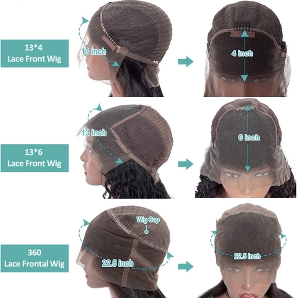 Brazilian Virgin Human Hair Wig Straight Lace Front - VIP Beauty Store - Picture 2 of 10